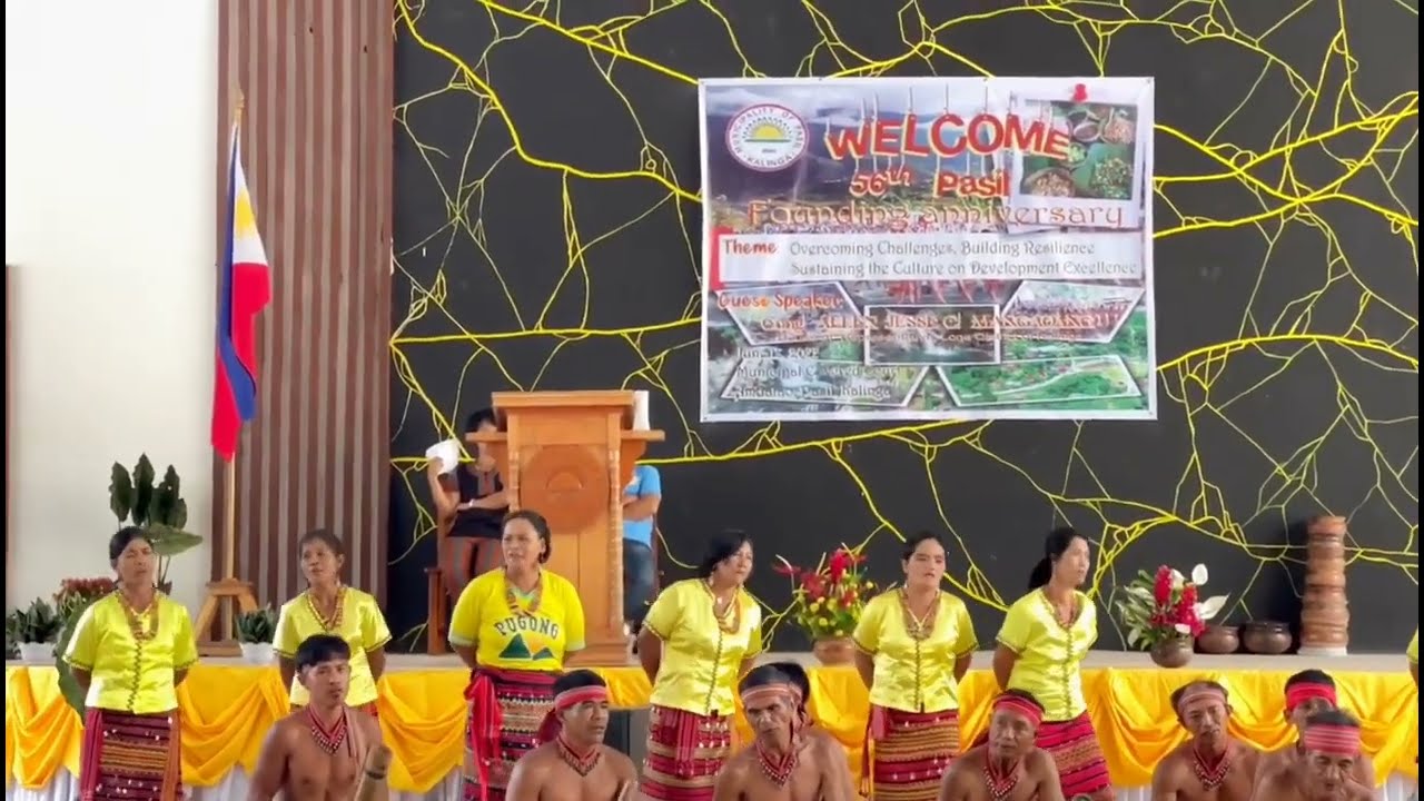 Salidummay by barangay Pugong Pasil during the 57th Founding Anniversary | Kalinga istaychi