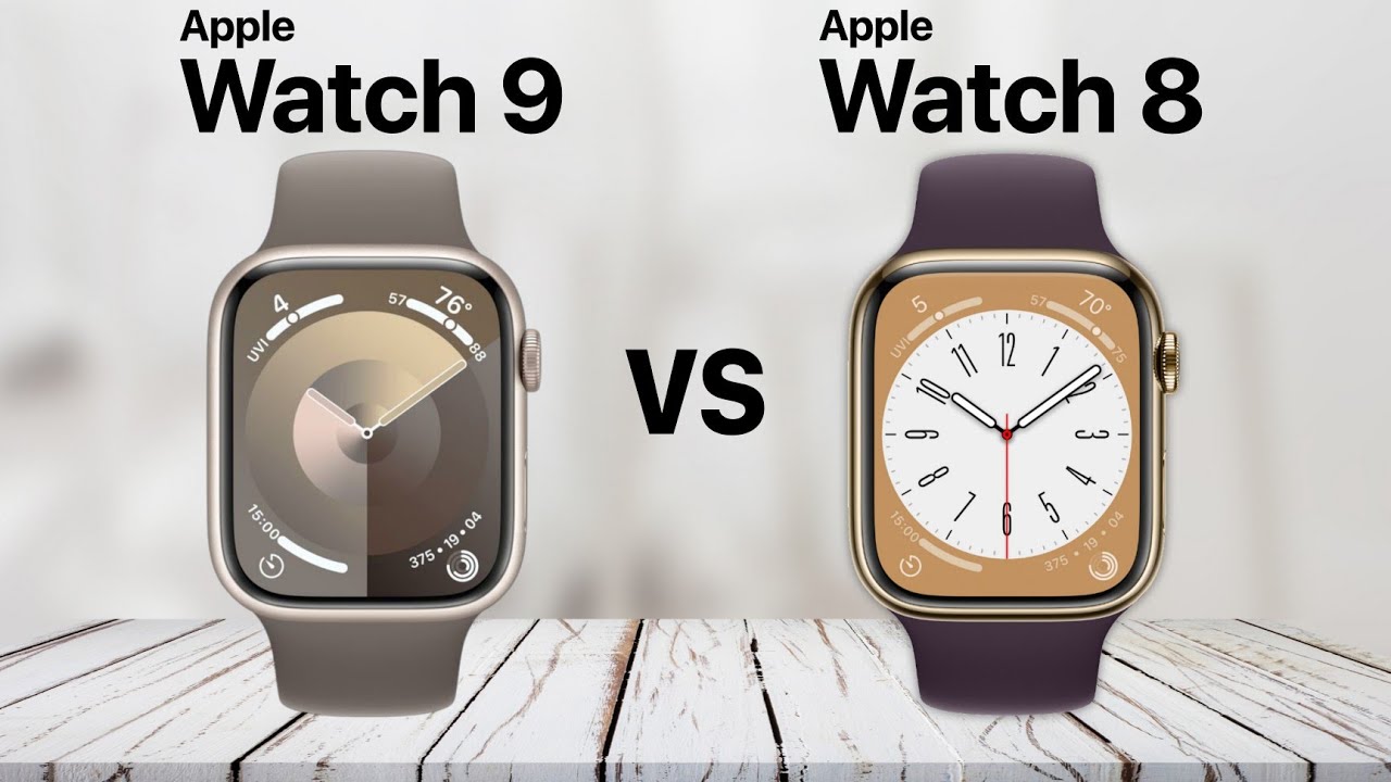 Apple Watch Series 9 VS Apple Watch Series 8 - YouTube
