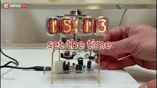 IN 12 Nixie Clock Kit Assembly Guide