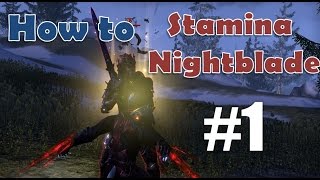 How to Stamina Nightblade -  Part 1 Skills