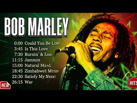 The Very Best of Bob Marley | One Love, Redemption Song & Bob Marley Greatest Hits | Reggae Songs