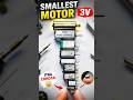 Smallest Motor DIY project 😱 ||#shorts #TMM @TEAM_TMM