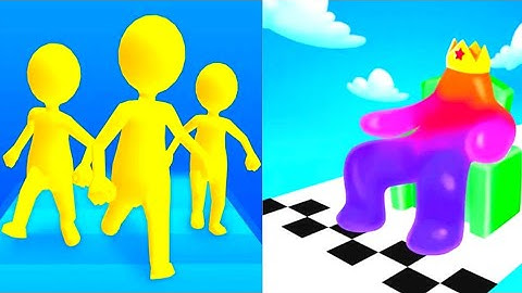 Join Clash 3D Vs Blob Runner 3D Games Pro Max Level Android,iOS Gameplay Walkthrough Update New