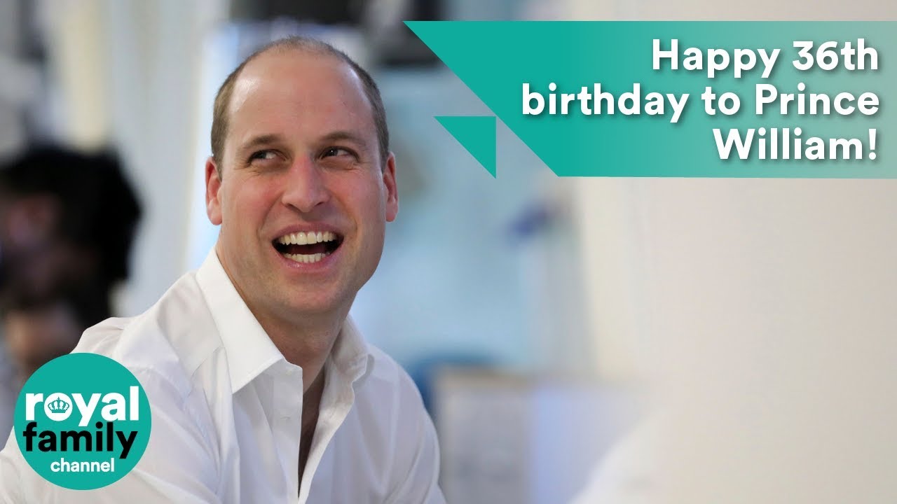 Happy 36th Birthday To Prince William Youtube