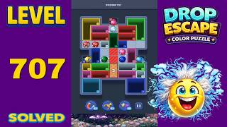 Drop Escape – Level 707 | Walkthrough