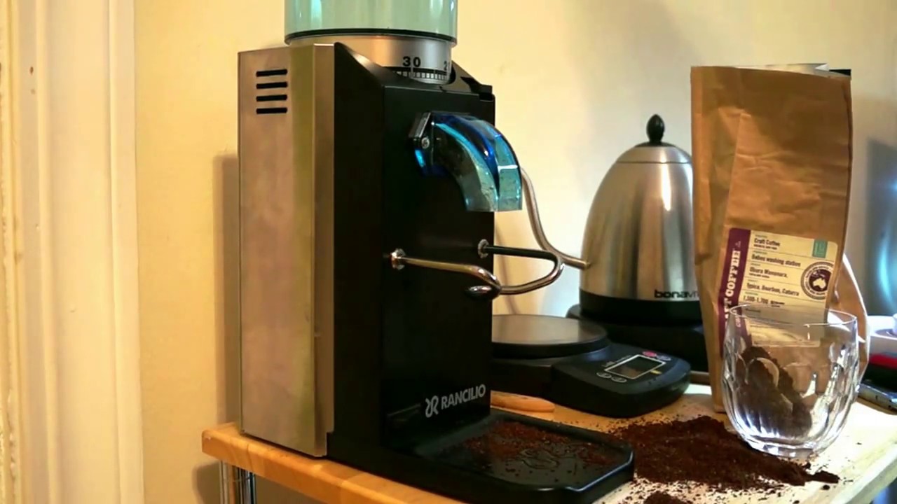 Rancilio Rocky Burr Grinder Overview YouTube