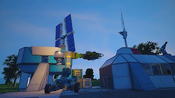 Space engineers: Planetary outpost   [Timelapse] Phase two