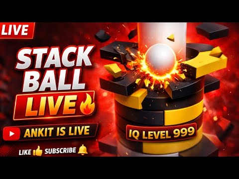 Stack Ball Live Part 88 ! 🎮🔴 #live #stackballlive #shortslive - YouTube