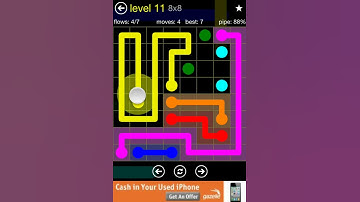 Flow: Level 11 - 8x8