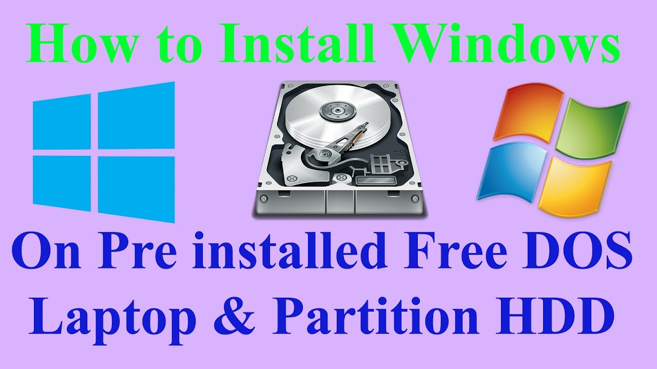 install dos 7.1 to external hard drive