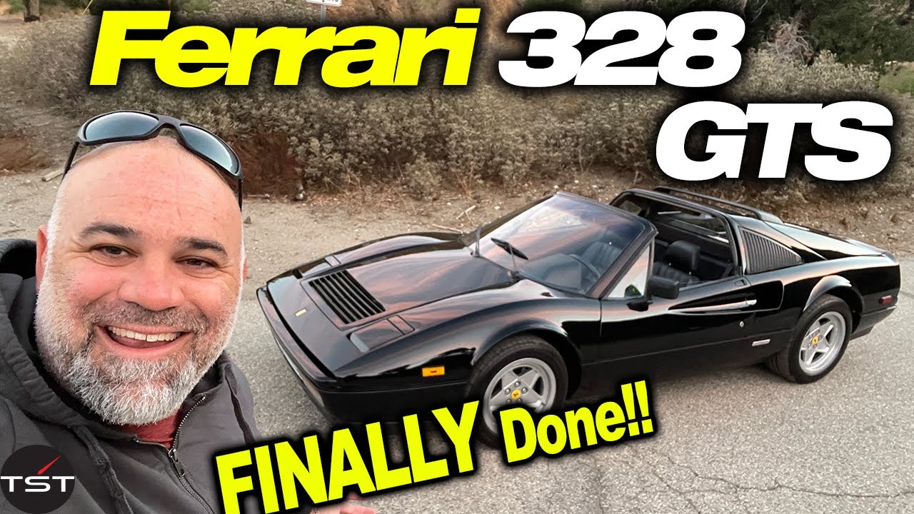 Каково это — управлять механически идеальным Ferrari 328 в каньонах?