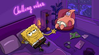 Chilling Vibes 🍀 Lofi Hip Hop Mix [Beats To Relax/ Chill to] - Rainy Night ~ SpongeBob Lofi screenshot 4