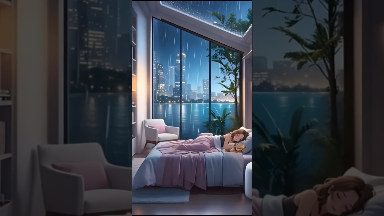 Rain on the window, dreams in the air 