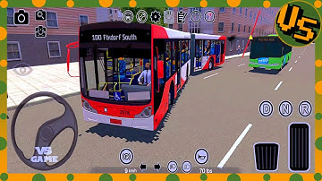 Articulated Bus Ultra Graphics | Proton Bus Simulator 2020 Android Gameplay
