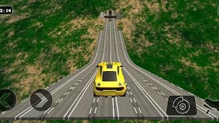 Impossible Stunt Car Tracks 3D Taxi Edition All Levels 3 Stars - Android GamePlay 2019 screenshot 4