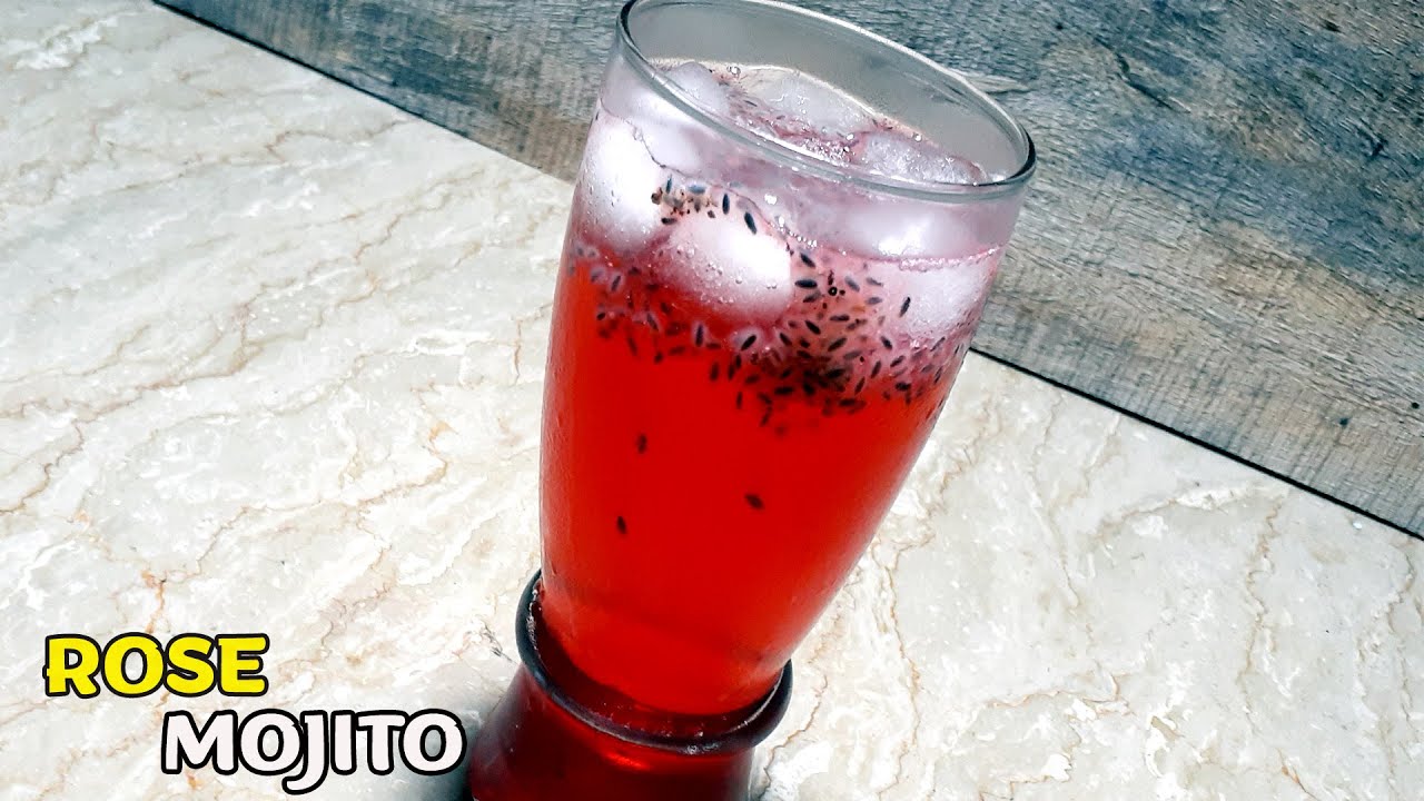 Rose Mojito Recipe By Cook In Home YouTube