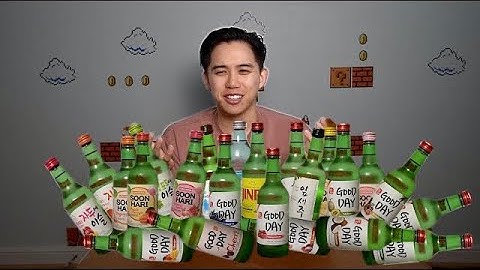 I tried ALL the Flavors of Soju