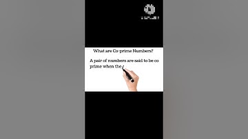 Co-prime numbers/ DEFINITION/ #maths #cbse #education #definition