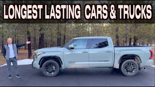 These Are The Top Cars And Trucks That LAST FOREVER!