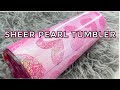 Glitter and epoxy tumbler tutorial