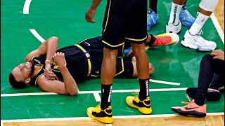 Steph Curry’s ankle injury  in Bulls game 3-7-2024