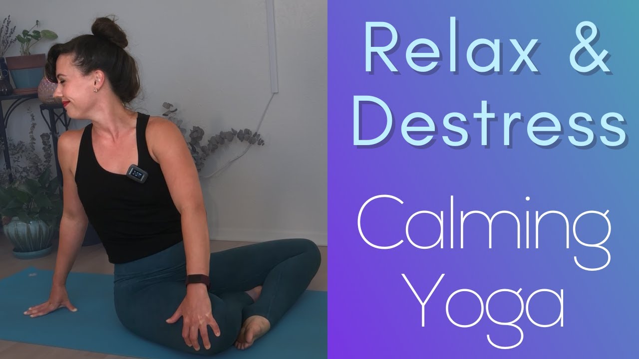 Relax and Unwind Yoga Class | Beginners Bedtime Yoga - YouTube