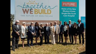Solcz Family Foundation - Historic $15M to New Windsor/Essex Acute Care Hospital