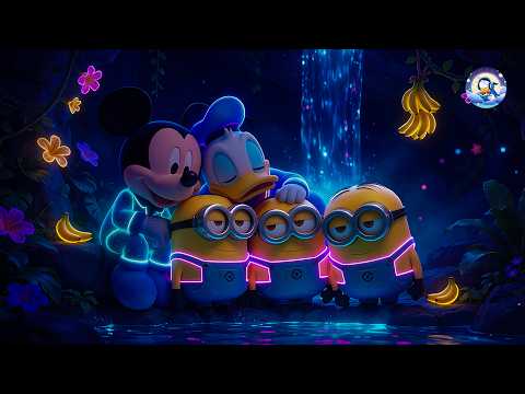Drift Into Deep Sleep • Mickey, Donald & Minions by Glowing Falls • Remove Negative Blockage
