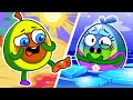 Hot vs Cold 🤩 Avocado Baby Take a Bath 🛁🧼 || Best Cartoons by Pit &amp; Penny Stories 🥑✨