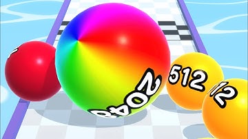 BALL RUN 2048 🎱💕- All Levels Gameplay Android, iOS v.129