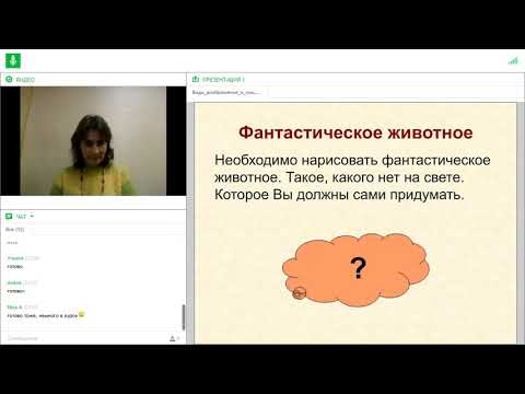 Вебинар «Виды воображения и компоненты творческого мышления»