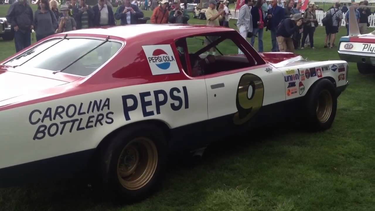 3 old stock cars running. YouTube