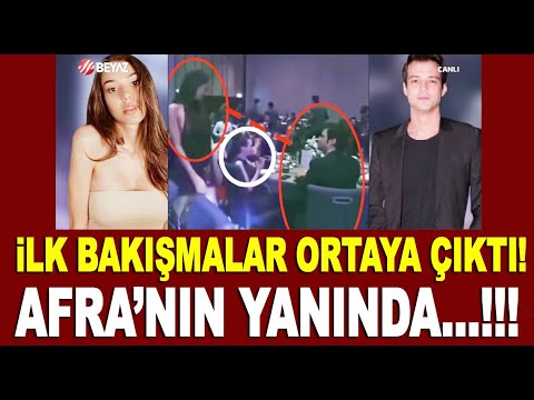 Dilan Çiçek Deniz'in Afra Saraçoğlu'nun yanındaki Mert Yazıcıoğlu'na attığı bakış olay oldu!