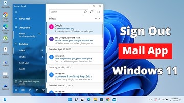 How to Sign Out of Mail App in Windows 11