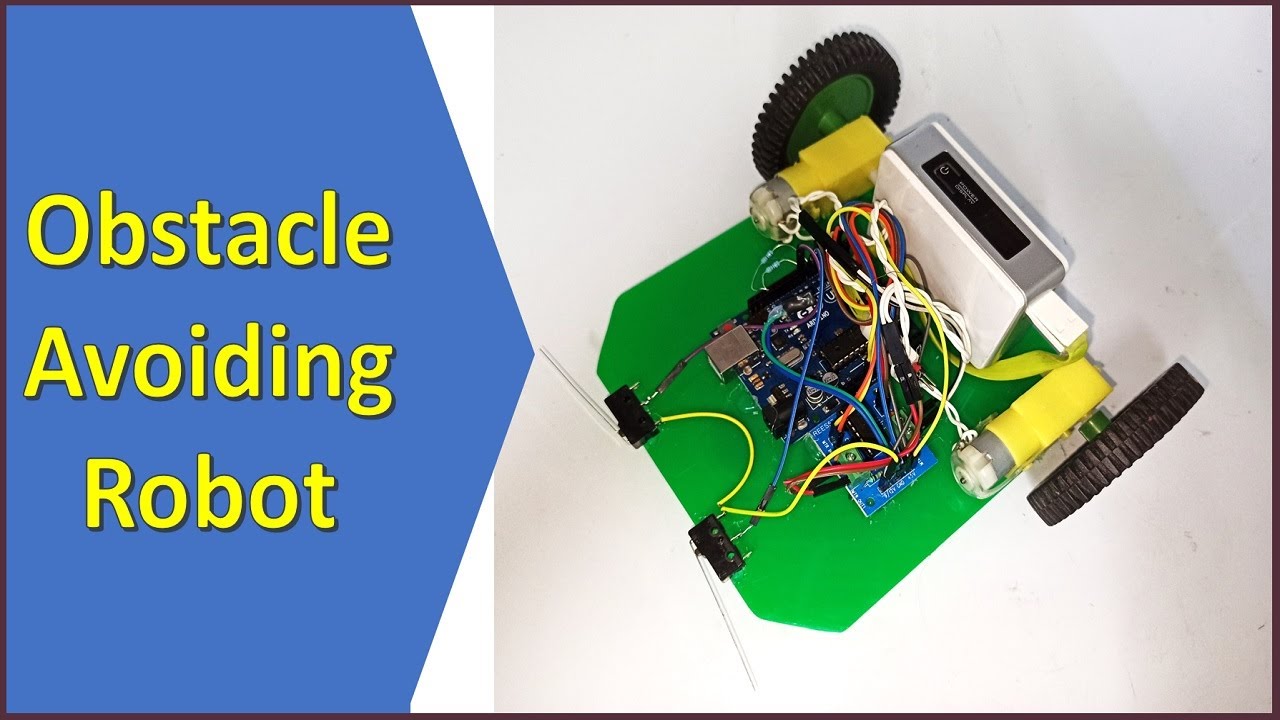 How to make an Obstacle Avoiding Robotic Car - Arduino Project - EP4 ...