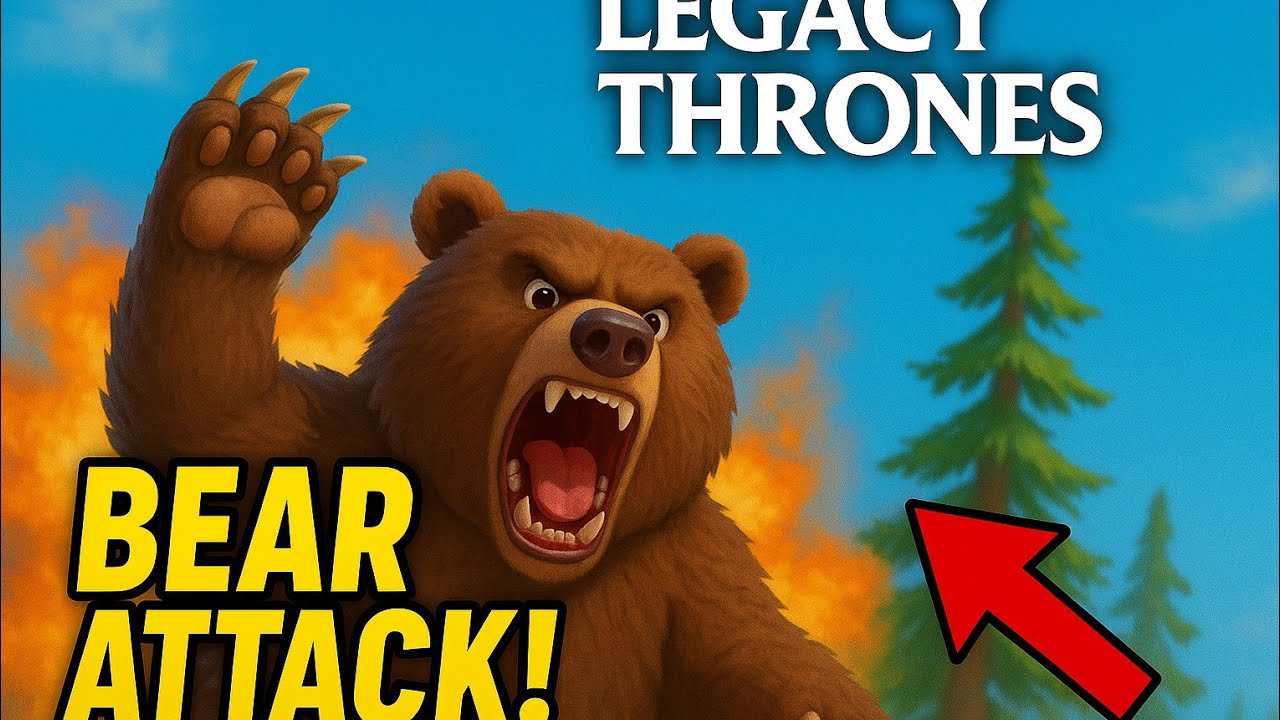 "LEGACY OF THRONES Gameplay – Bear Attack, Battles & Pro Tips!"