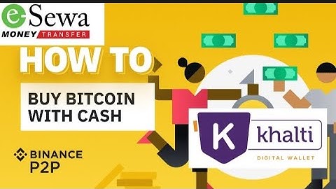 Buy Crypto from Nepal using Khalti and esewa wallet #binance