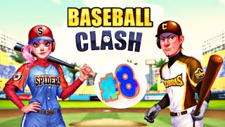Baseball Clash Real Time Game Gameplay Multiplayer Part 8 - League 3 | It got over before it STARTED screenshot 5