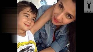Mahira Khan with Her Son Unseen Pictures