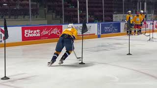 Weave Agility With Puck OHL Combine