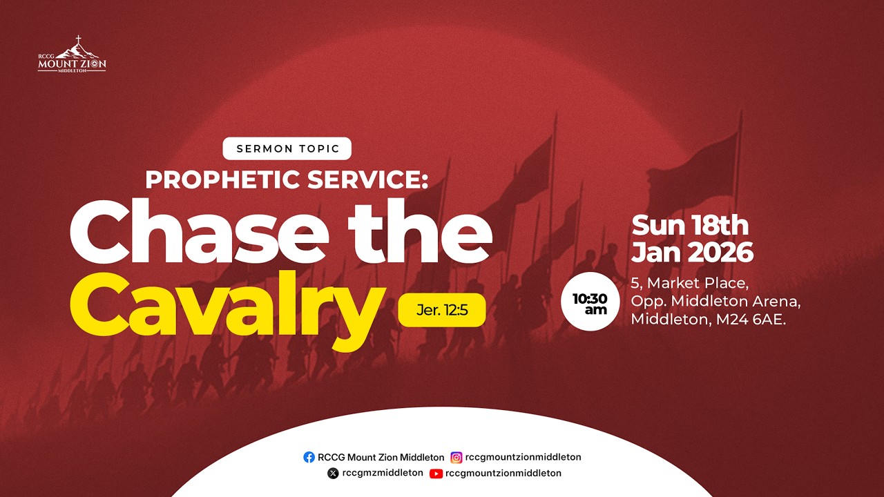 SUNDAY SERVICE || 18-01-2026