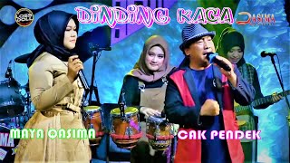 DINDING KACA  // CAK PENDEK FT MAYA Cover by Qasima