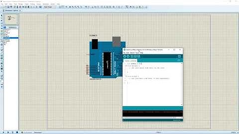 Tutorial simulasi LED menggunakan Proteus pada mikrokontroler Arduino UNO