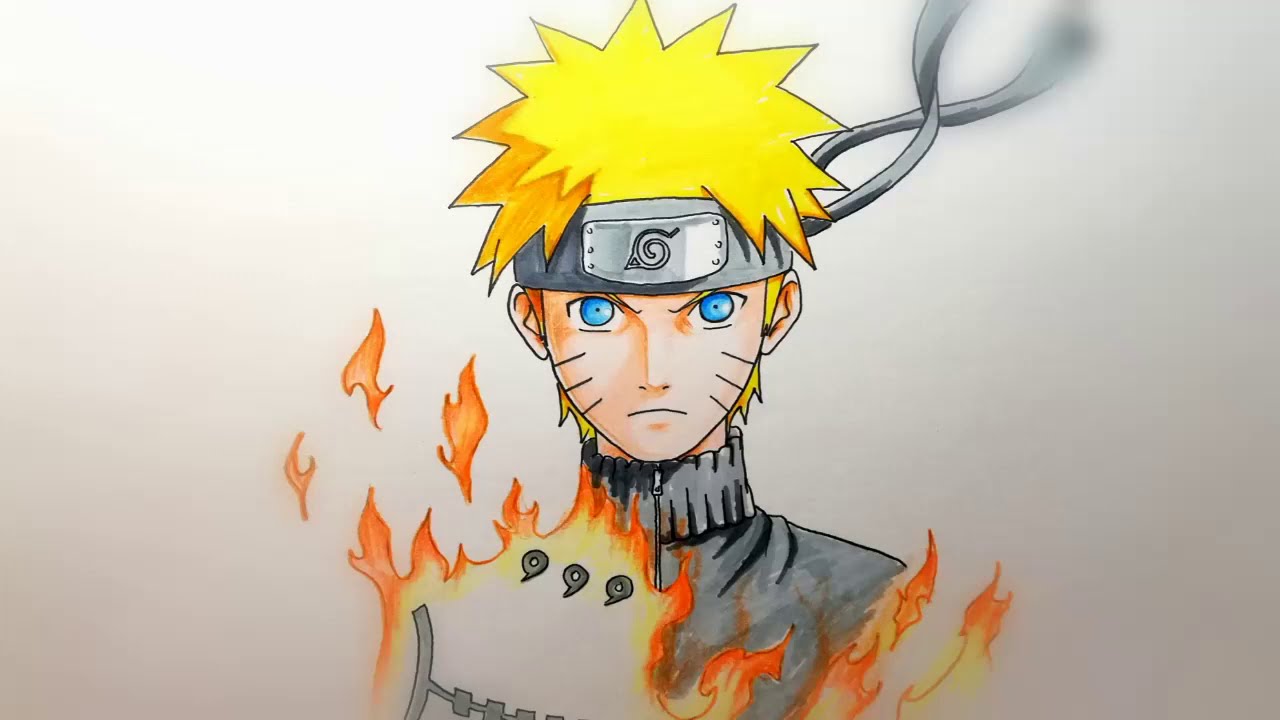 How to draw Naruto || Vẽ Naruto - YouTube