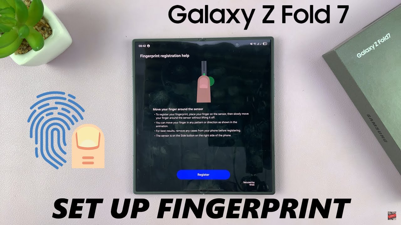How To Set Up Fingerprint On Samsung Galaxy Z Fold 7