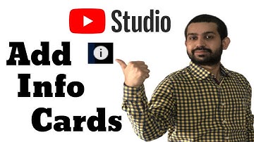 Youtube Studio | Add /Edit info cards to published Youtube videos in Youtube Studio, 2020