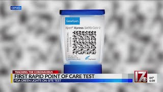 FDA approves 1st rapid coronavirus test as testing increases overall