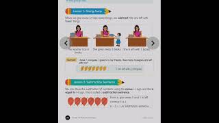 Class 1 : Blk 7 , Lesson 2 : Subtraction Sentence