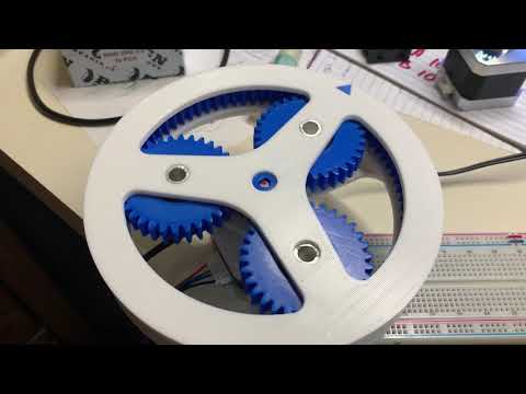 Planetary Gears stationary ring gear - moving carrier