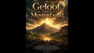 Geloof soos 'n Mostert Saad